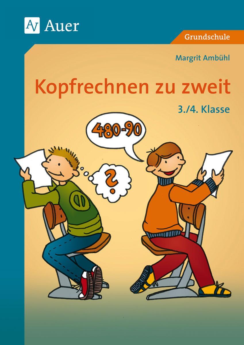 Cover: 9783403063469 | Kopfrechnen zu zweit. 3./4. Klasse | Margrit Ambühl | Broschüre | 2009
