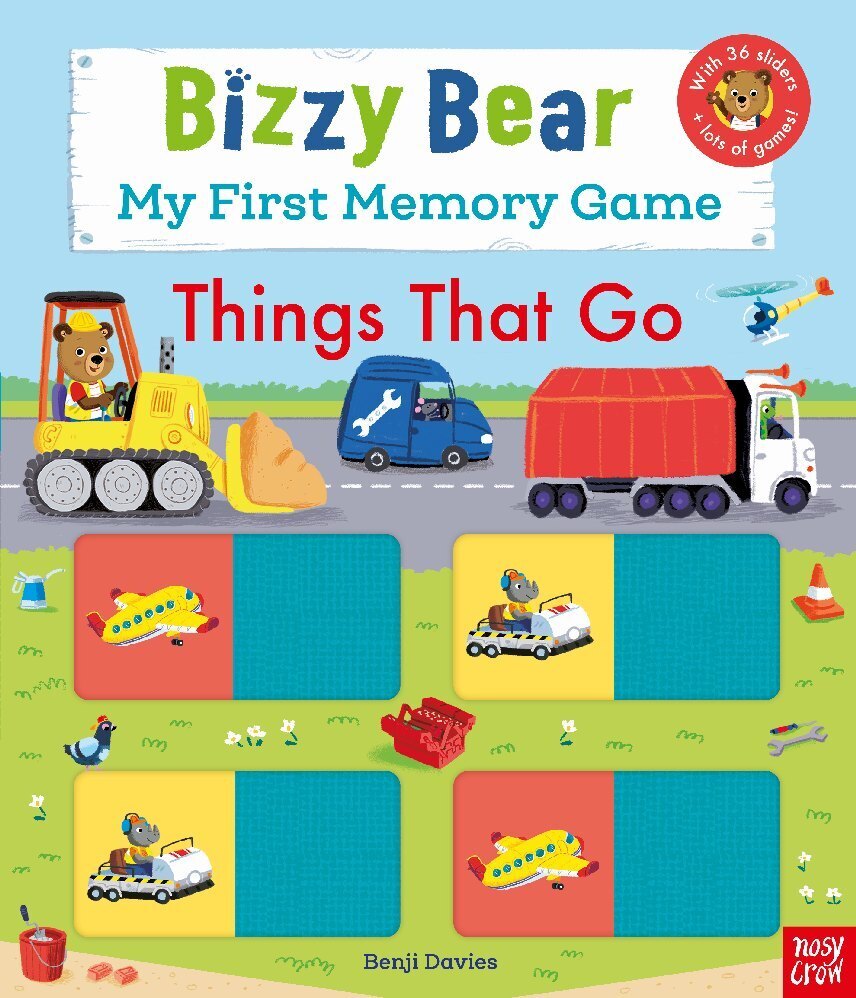 Cover: 9781839944987 | Bizzy Bear: My First Memory Game Book: Things That Go | Buch | 2022