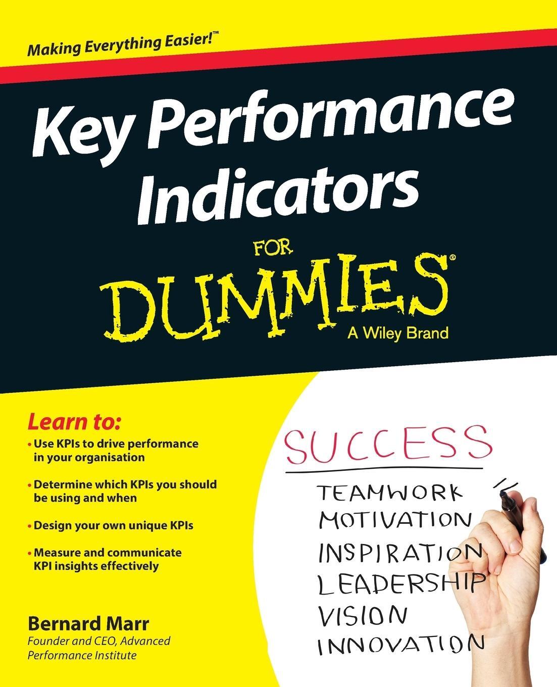 Cover: 9781118913239 | Key Performance Indicators for Dummies | Bernard Marr | Taschenbuch