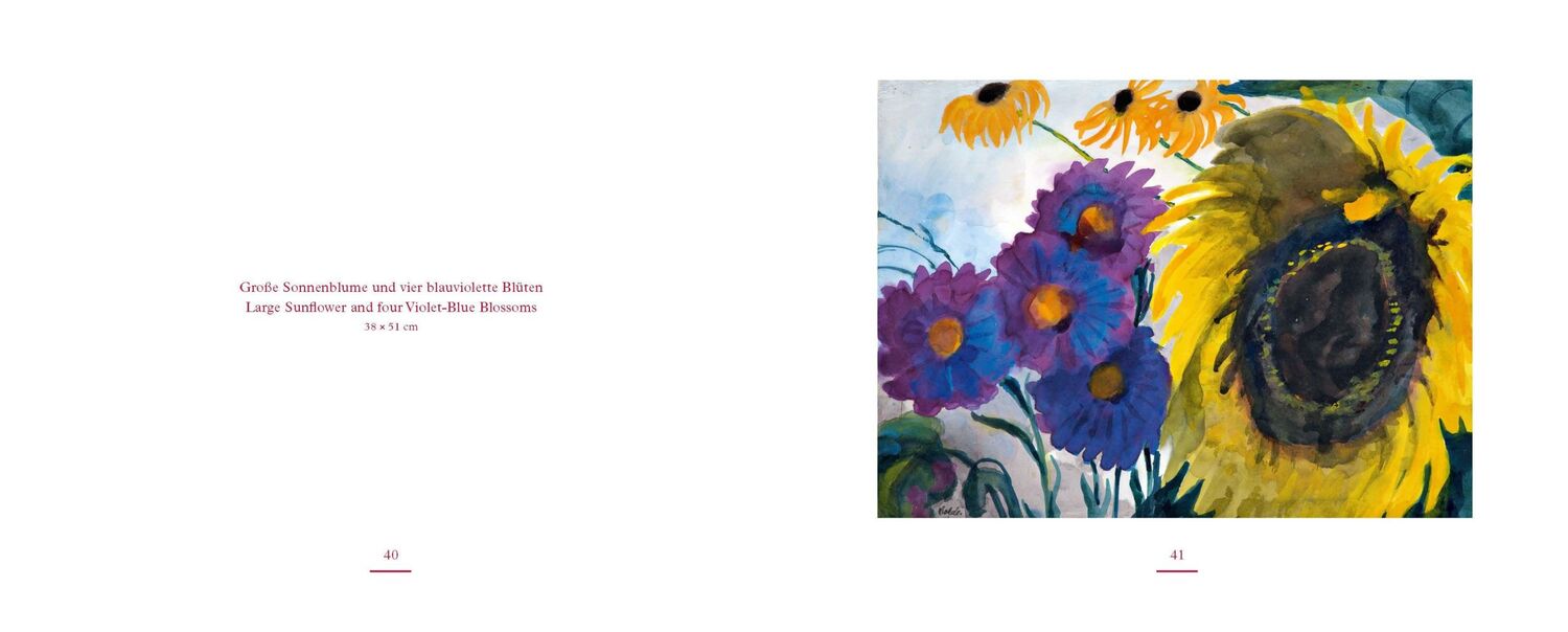 Bild: 9783791379814 | Emil Nolde | Blumen. Flowers | Christian Ring | Buch | 80 S. | Deutsch