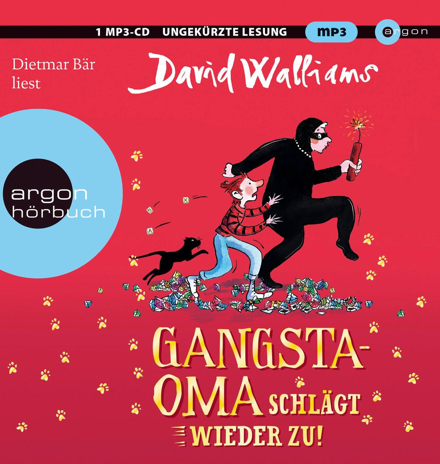 Cover: 9783839842935 | Gangsta-Oma schlägt wieder zu! | David Walliams | MP3 | Bens Abenteuer