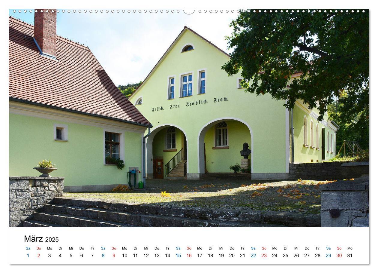 Bild: 9783435143665 | Freyburg an der Unstrut (Wandkalender 2025 DIN A2 quer), CALVENDO...