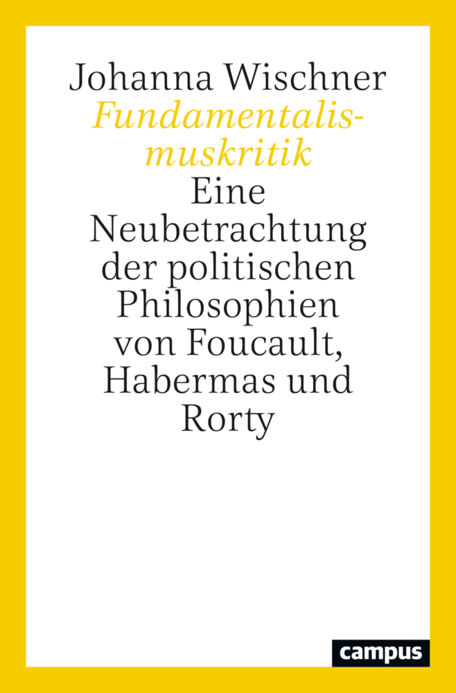 Cover: 9783593515274 | Fundamentalismuskritik | Johanna Wischner | Taschenbuch | 471 S.