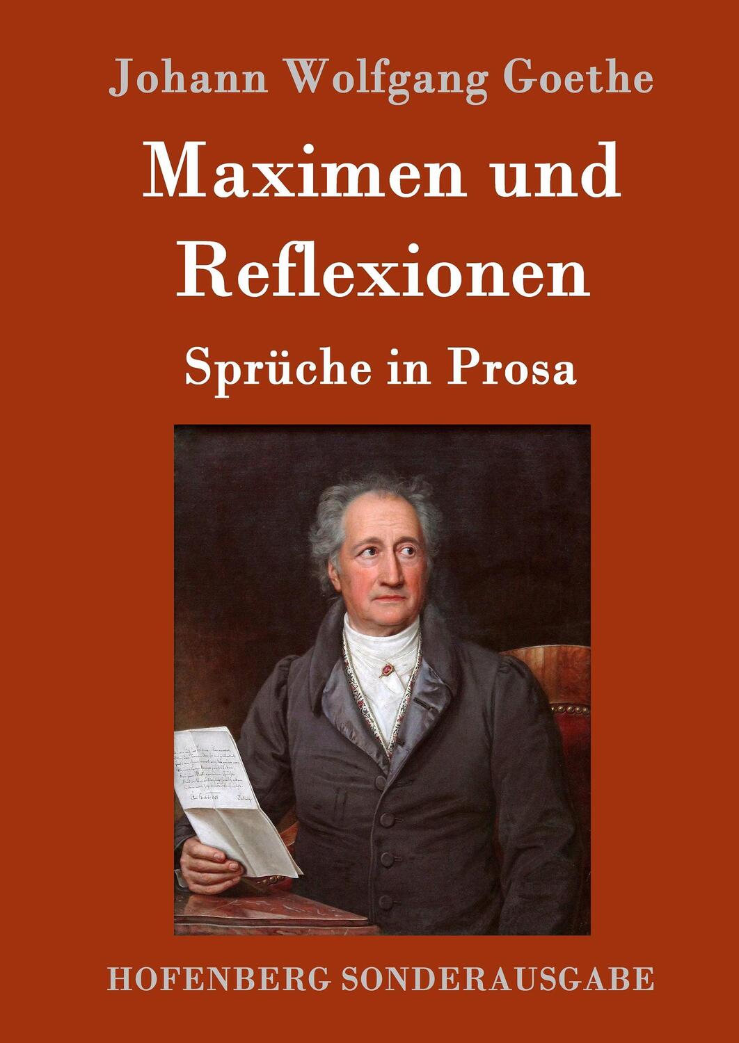 Cover: 9783843017749 | Maximen und Reflexionen | Sprüche in Prosa | Johann Wolfgang Goethe