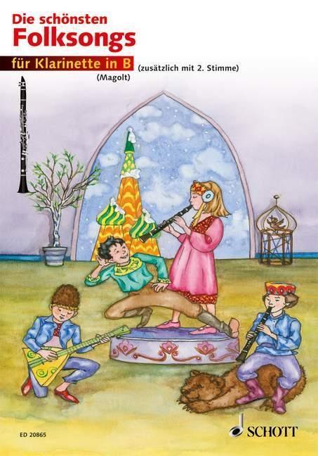 Cover: 9783795754969 | Die schönsten Folksongs für Klarinette in B | Broschüre | 24 S. | 2010