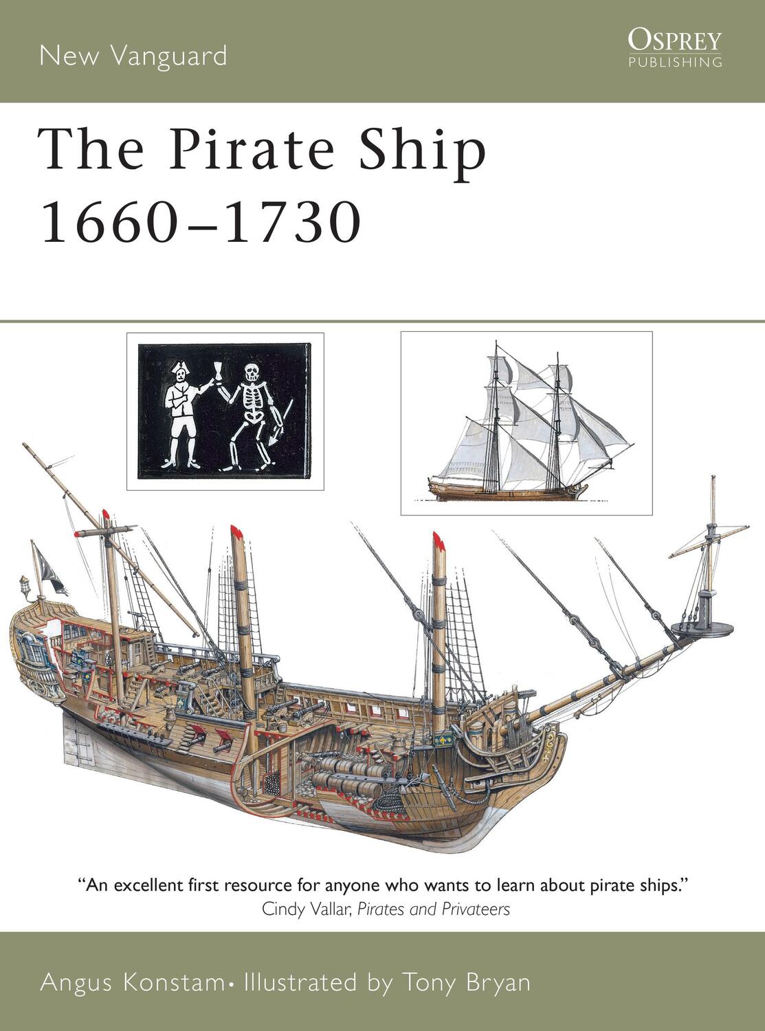 Cover: 9781841764979 | The Pirate Ship 1660-1730 | Angus Konstam | Taschenbuch | New Vanguard