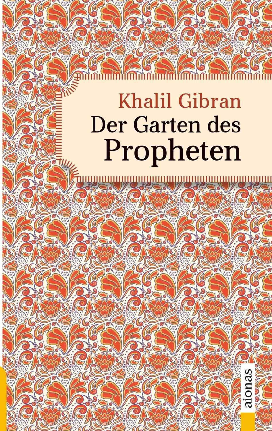 Cover: 9783946571919 | Der Garten des Propheten. Khalil Gibran. Illustrierte Ausgabe | Gibran