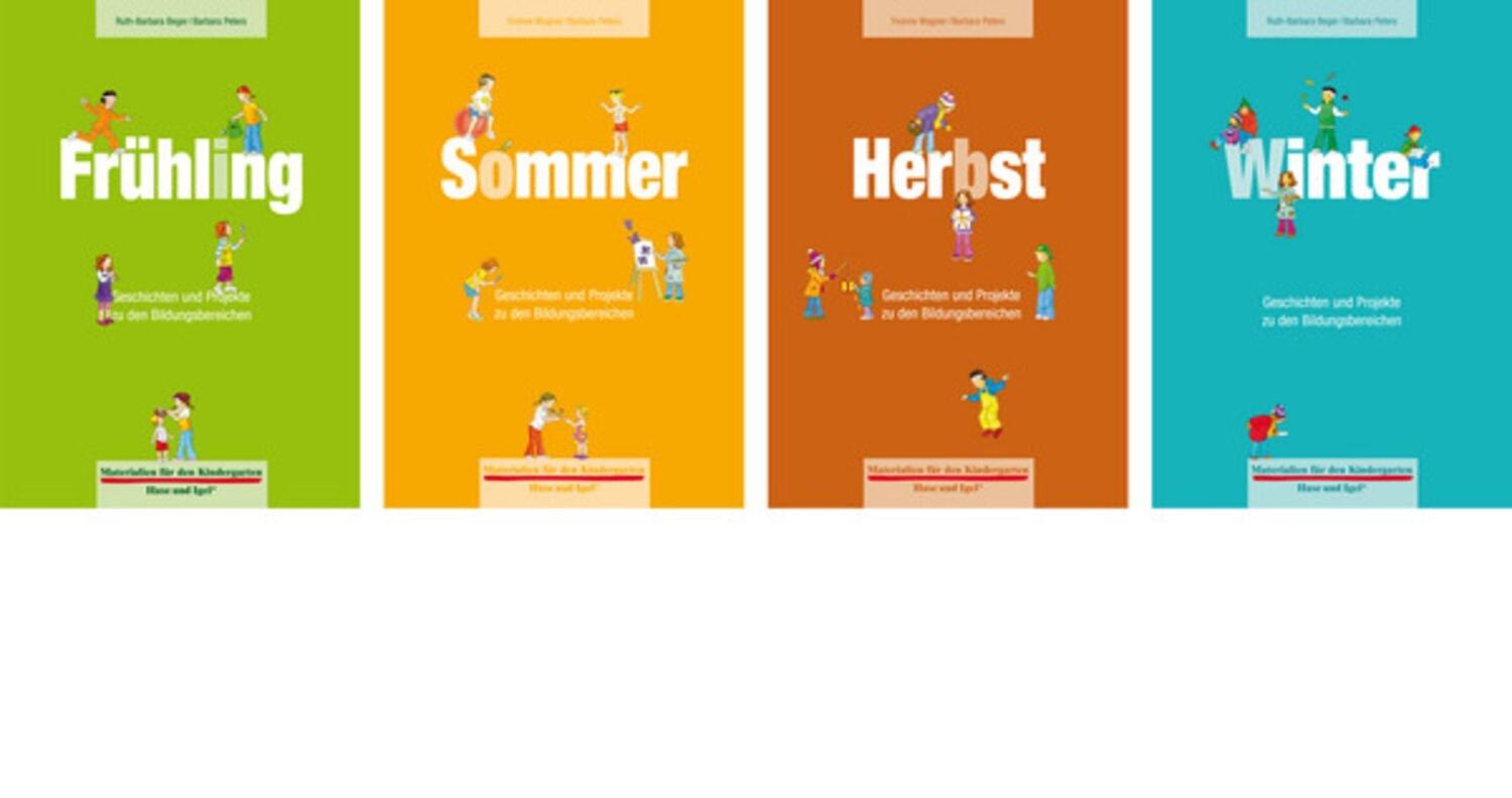 Cover: 9783867609173 | Superpaket Materialien für den Kindergarten, 4 Bände | Beger (u. a.)