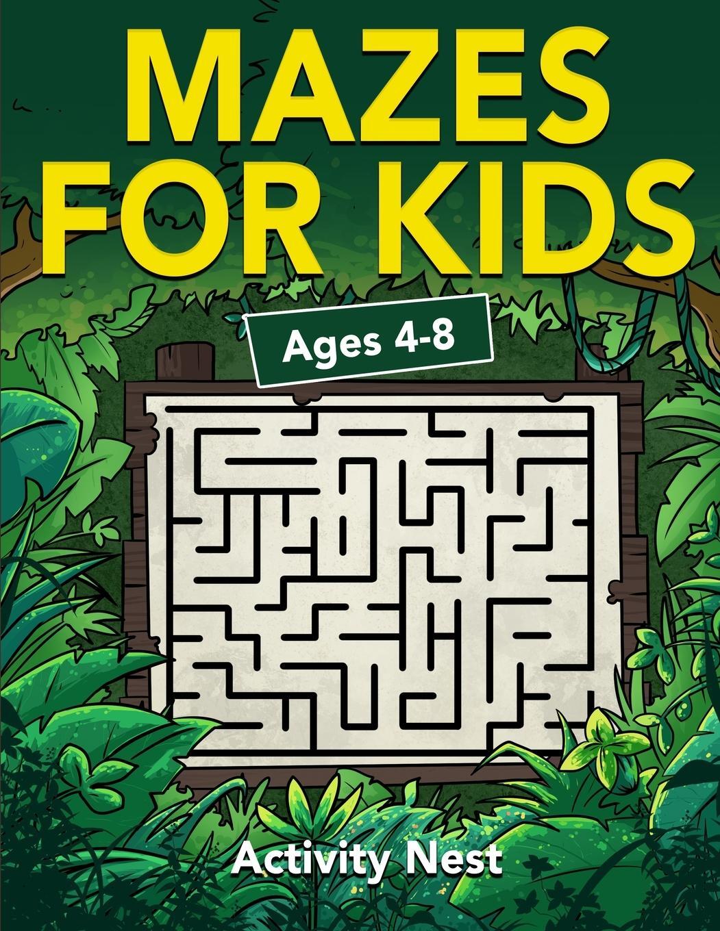 Cover: 9781951791094 | Mazes For Kids Ages 4-8 | Activity Nest | Taschenbuch | Paperback