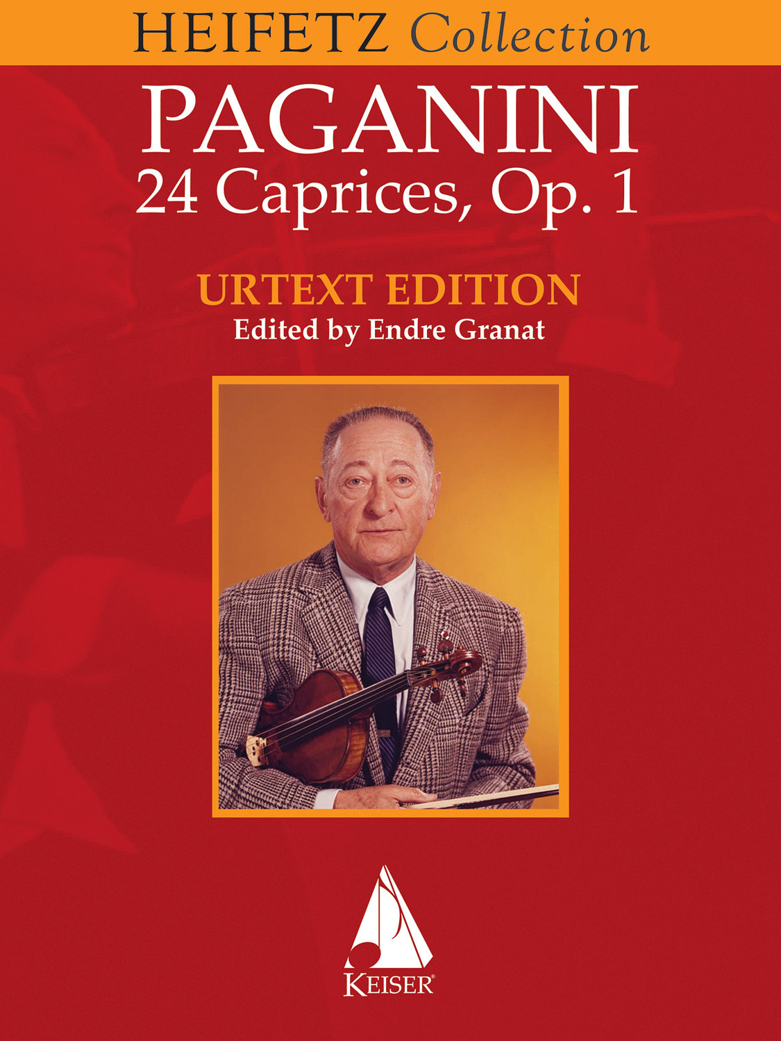 Cover: 888680719326 | 24 Caprices for Violin Solo | Jascha Heifetz Version | LKM Music
