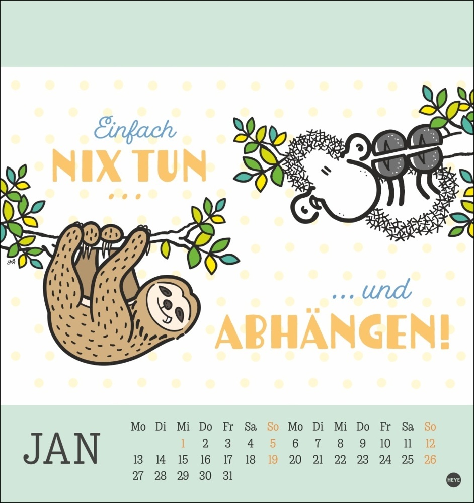 Bild: 9783756406968 | sheepworld Postkartenkalender 2025 | Kalender | Spiralbindung | 13 S.