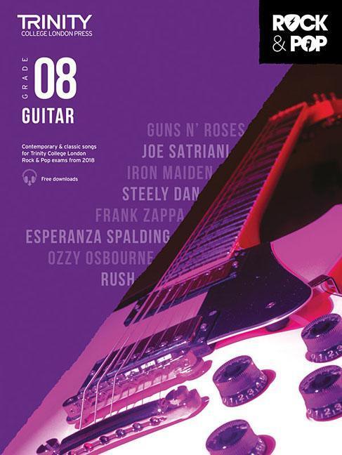 Cover: 9780857366559 | Trinity College London Rock & Pop 2018 Guitar Grade 8 | Broschüre