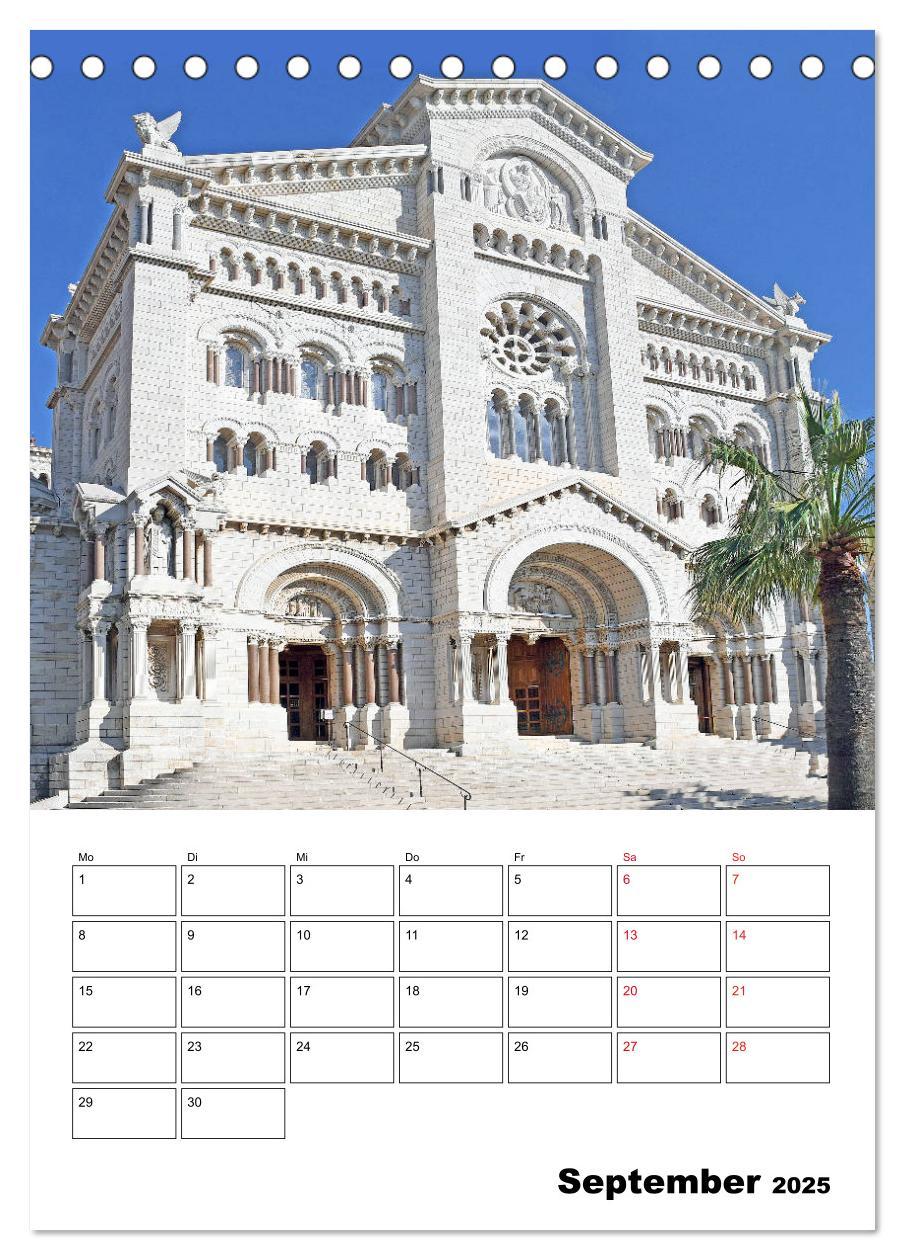 Bild: 9783435939619 | Monaco - Fürstentum an der Côte d'Azur (Tischkalender 2025 DIN A5...