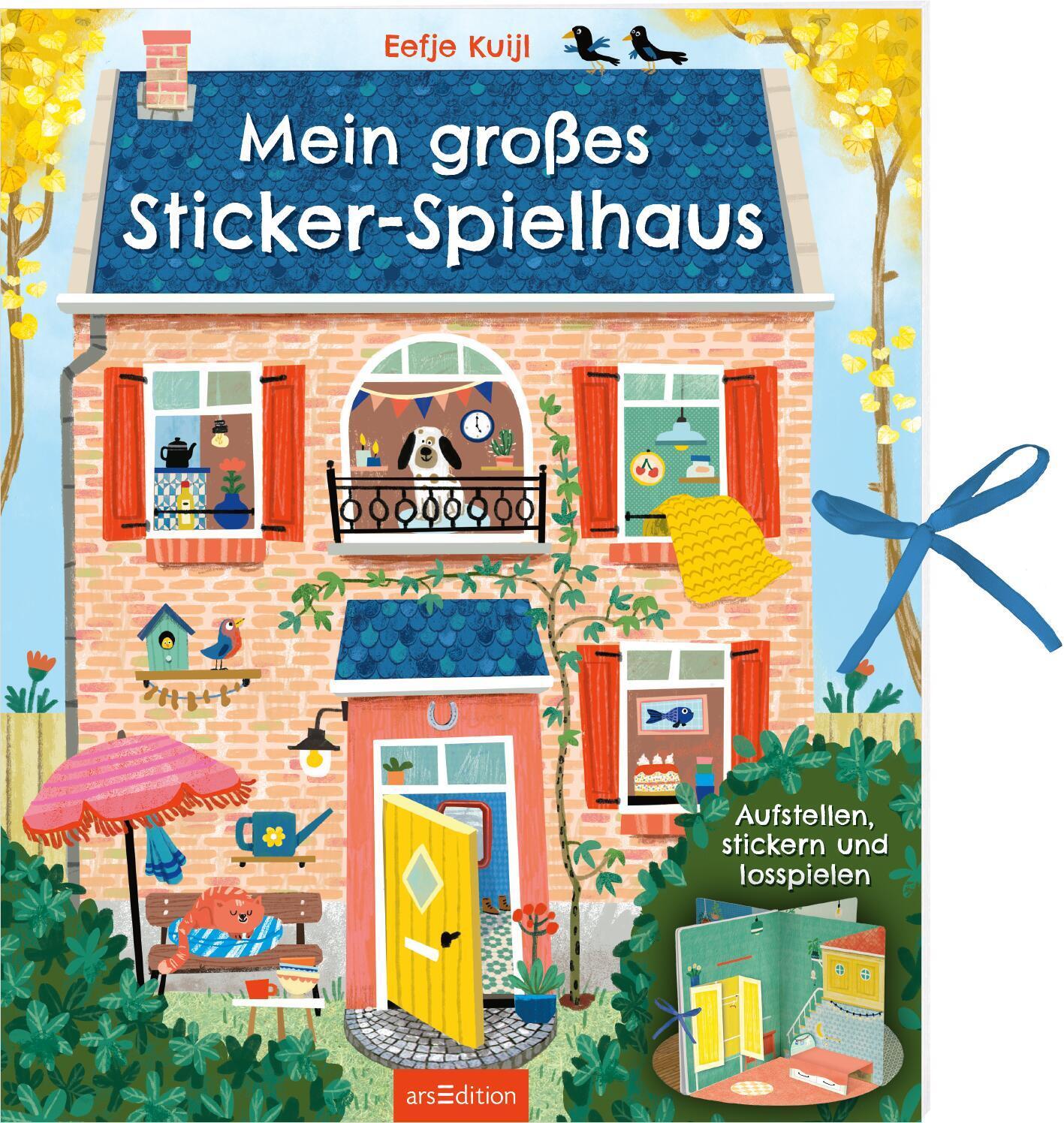 Cover: 4014489134145 | Mein großes Sticker-Spielhaus | Aufstellen, stickern und losspielen