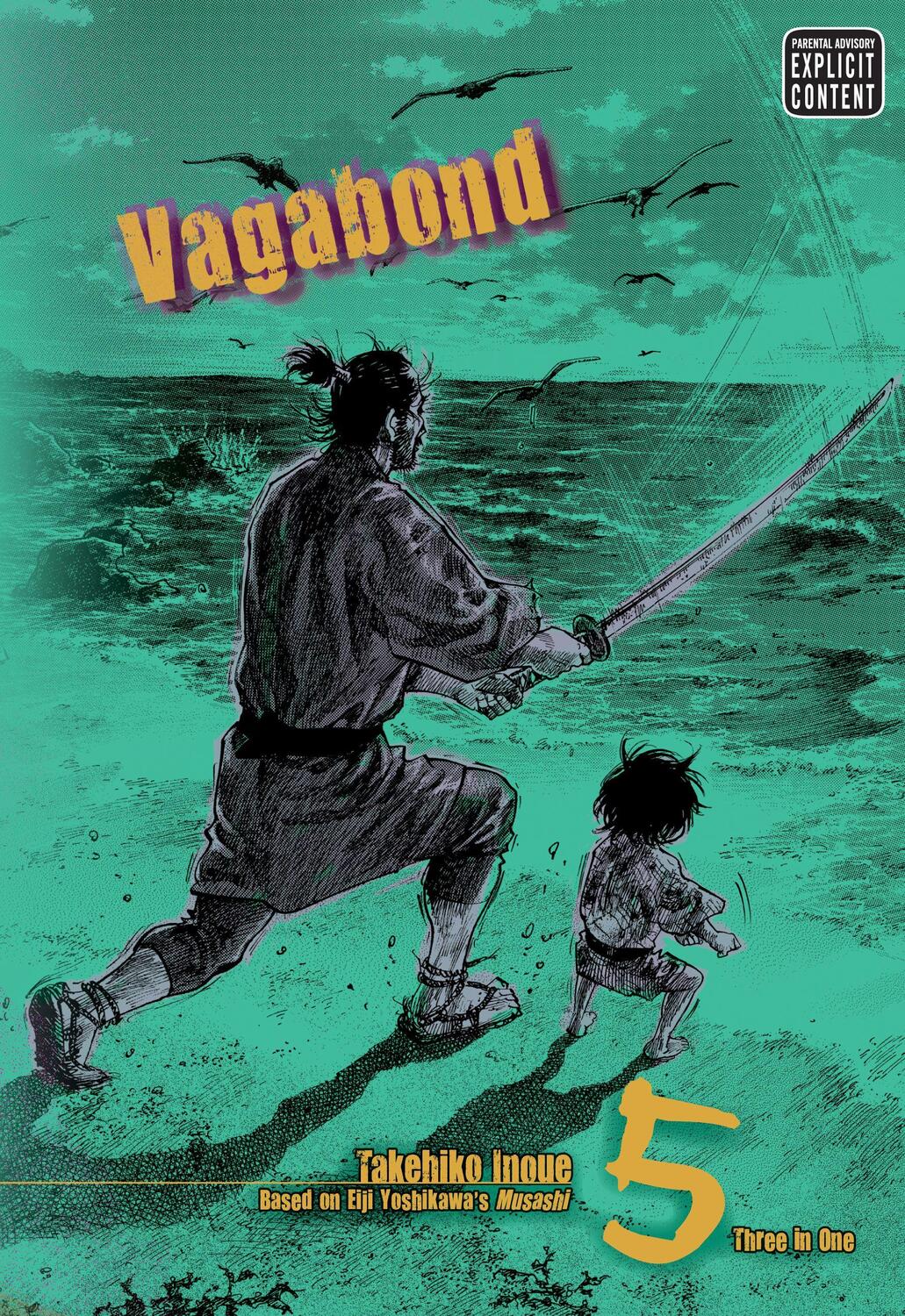 Cover: 9781421522470 | Vagabond (VIZBIG Edition), Vol. 5 | Glimmering Waves | Takehiko Inoue