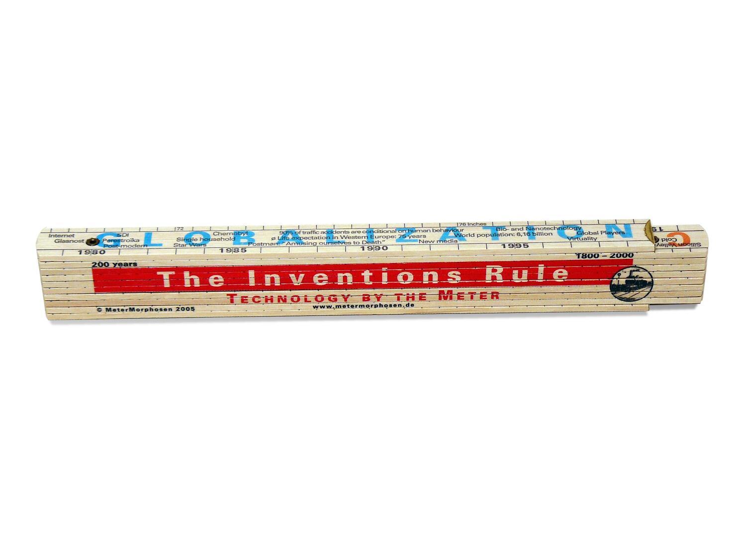 Cover: 9783934657366 | Technology by the Meter | The Inventions Ruler | Jordi Guasti (u. a.)
