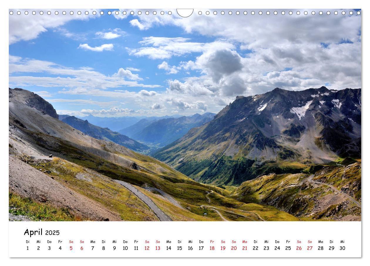 Bild: 9783435442935 | Französische Alpen - Route des Grandes Alpes (Wandkalender 2025 DIN...