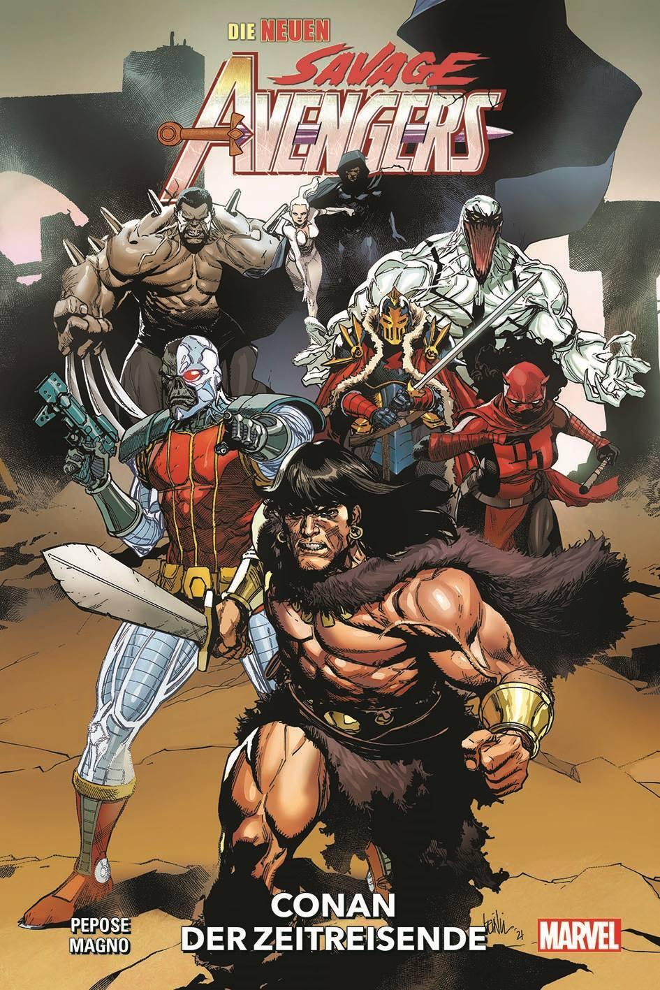 Cover: 9783741631870 | Die neuen Savage Avengers | Bd. 1: Conan der Zeitreisende | Buch