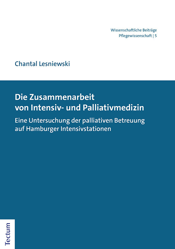 Cover: 9783828848405 | Die Zusammenarbeit von Intensiv- und Palliativmedizin | Lesniewski