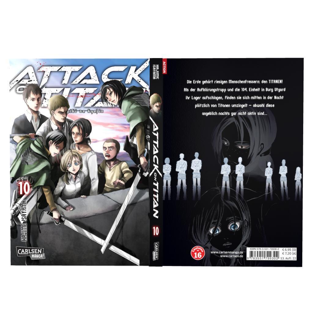 Bild: 9783551799302 | Attack on Titan 10 | Hajime Isayama | Taschenbuch | Attack on Titan