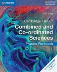 Cover: 9781316631065 | Cambridge IGCSE Combined and Co-Ordinated Sciences Physics Workbook