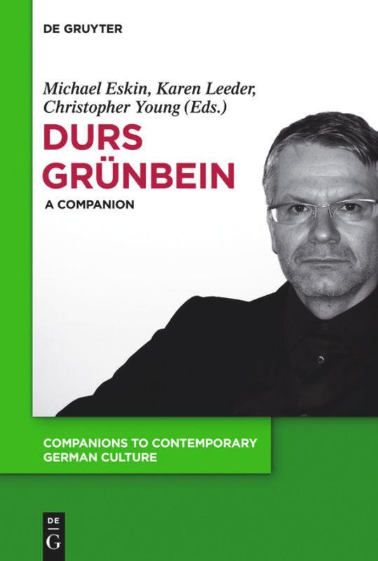 Cover: 9783110227949 | Durs Grünbein | A Companion | Michael Eskin (u. a.) | Buch | Englisch