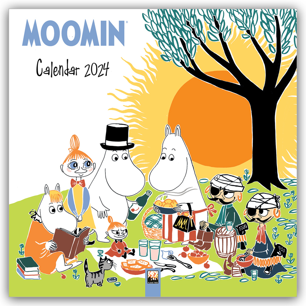 Cover: 9781804173602 | Moomin - Mumins 2024 | Flame Tree Publishing | Kalender | 14 S. | 2024