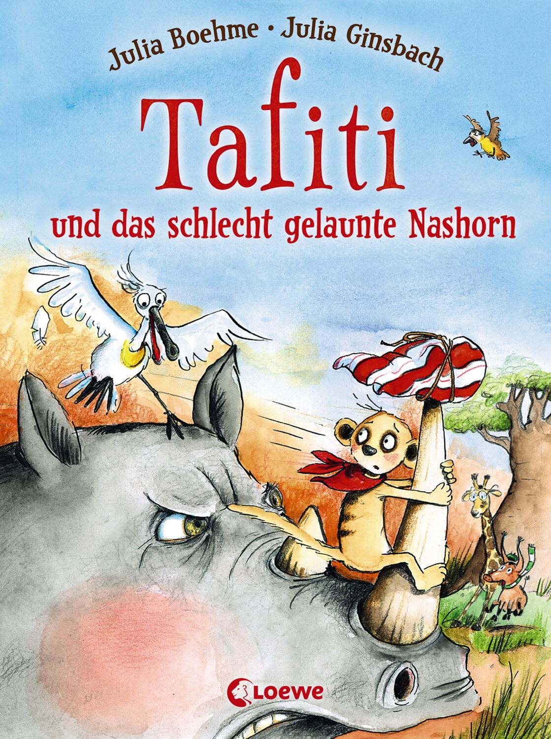 Cover: 9783785588475 | Tafiti und das schlecht gelaunte Nashorn (Band 11) | Julia Boehme