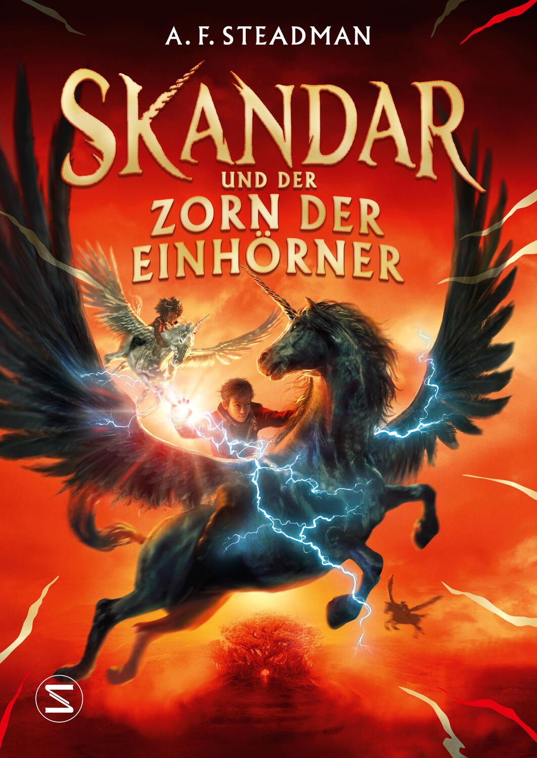 Cover: 9783505150142 | Skandar und der Zorn der Einhörner | A. F. Steadman | Buch | Deutsch