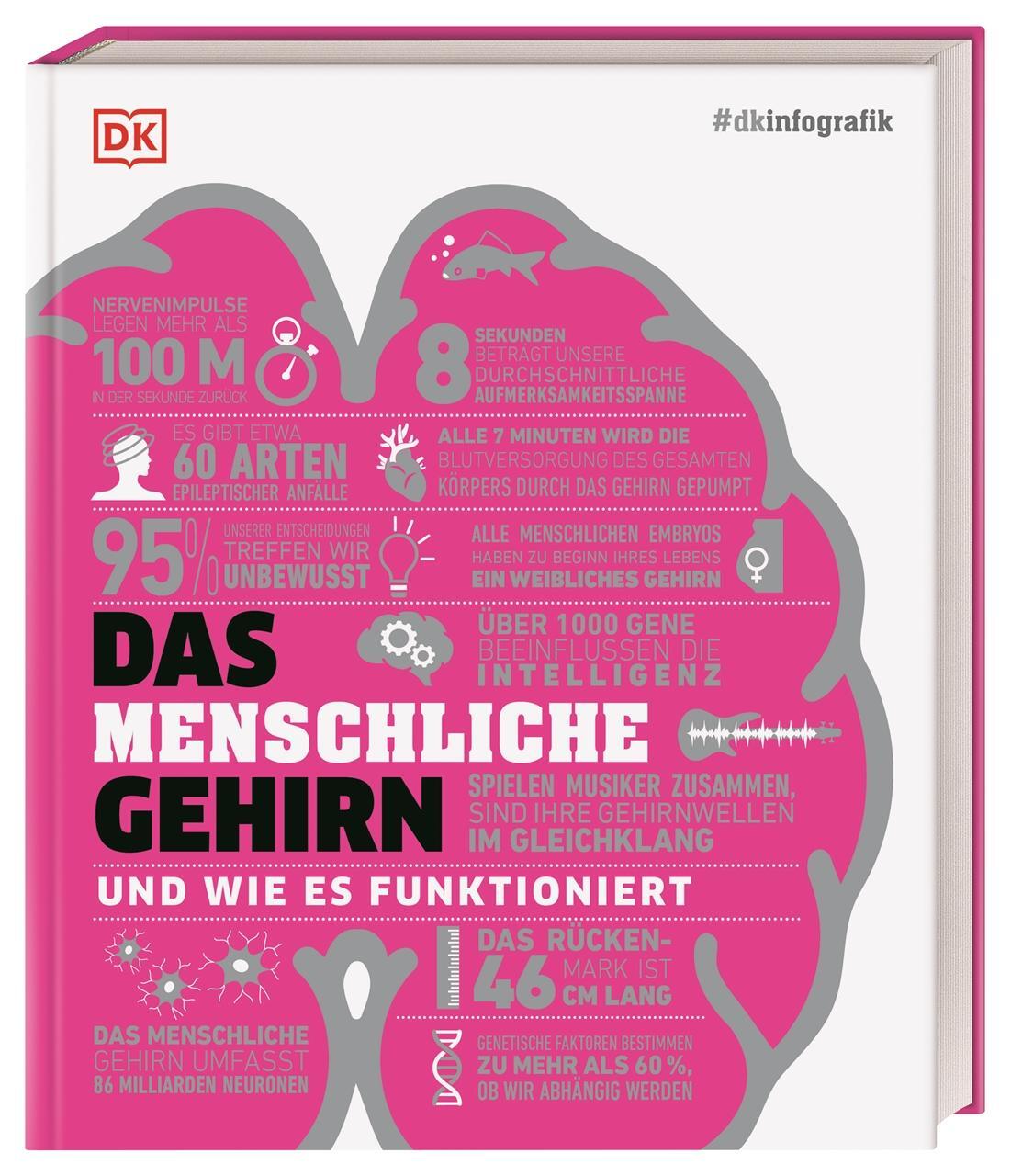 Cover: 9783831040186 | #dkinfografik. Das menschliche Gehirn und wie es funktioniert | Buch