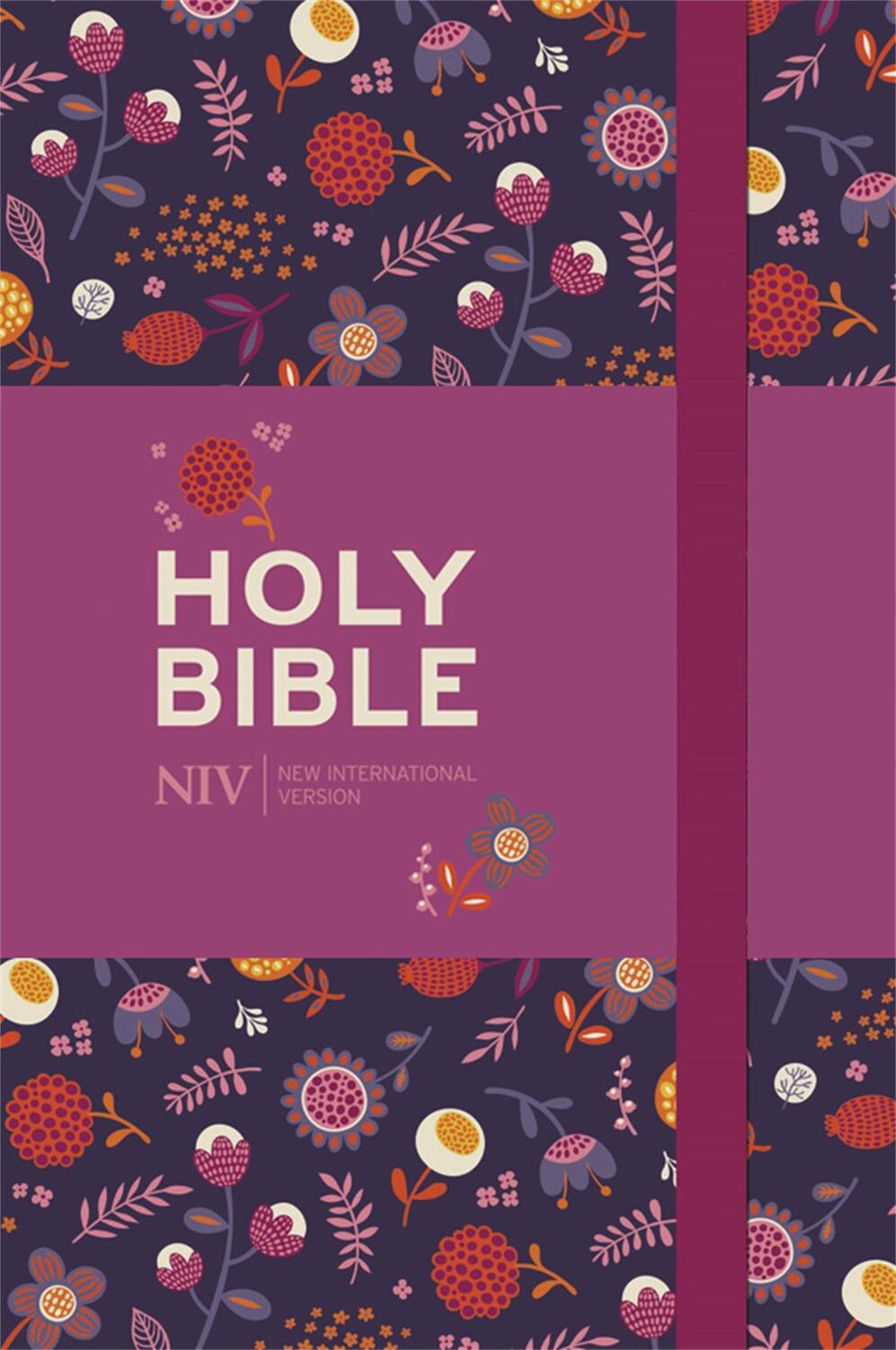 Cover: 9781444702767 | NIV Pocket Floral Notebook Bible | New International Version | Version