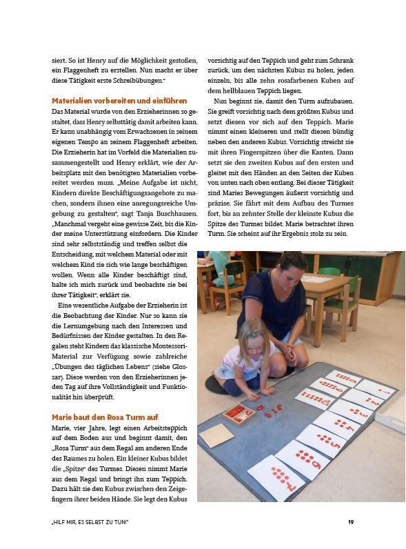 Bild: 9783960461234 | Montessori-Praxis in der Kita | Margit Franz | Taschenbuch | 96 S.