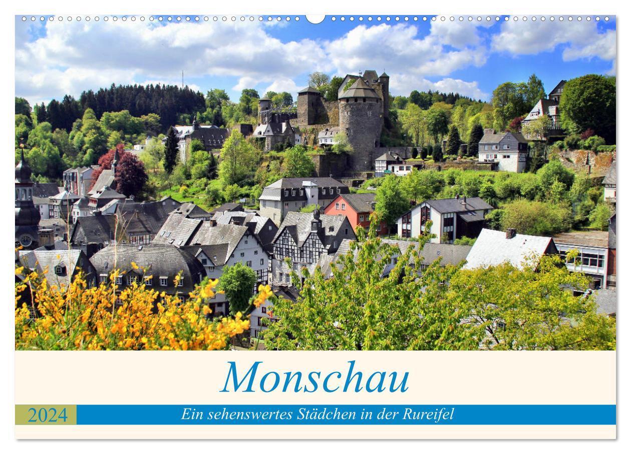 Cover: 9783383092572 | Monschau - Ein sehenswertes Städchen in der Rureifel (Wandkalender...