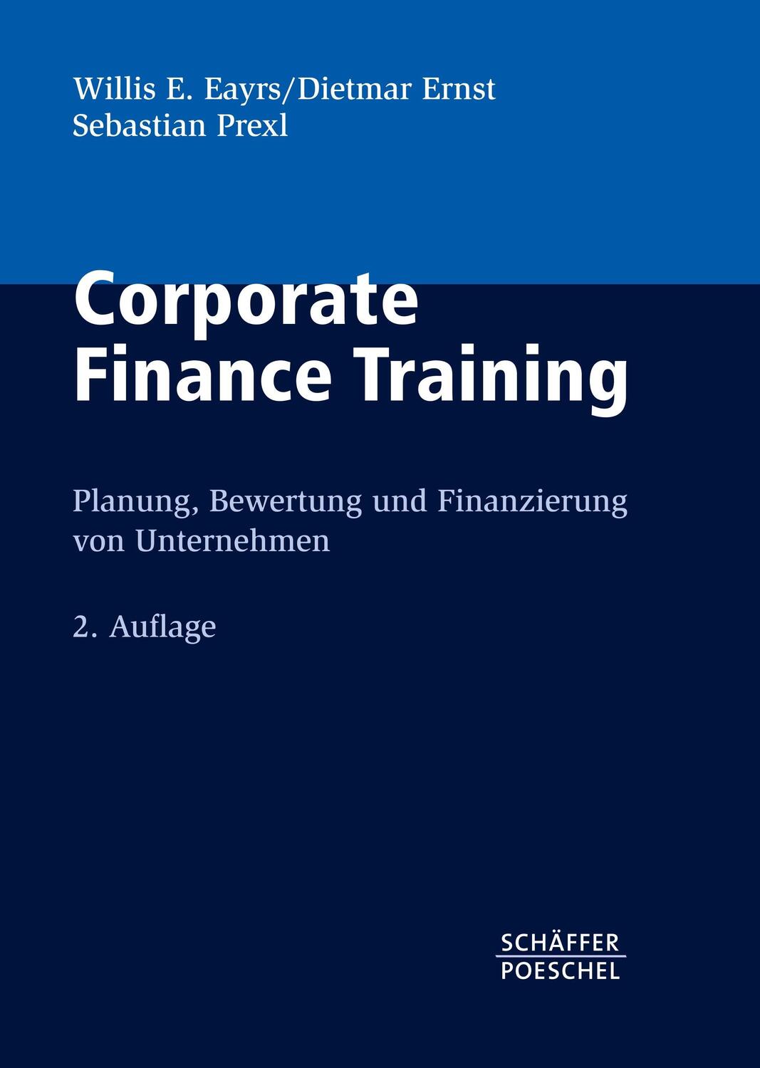 Cover: 9783791030975 | Corporate Finance Training | Willis E. Eayrs (u. a.) | Buch | Deutsch