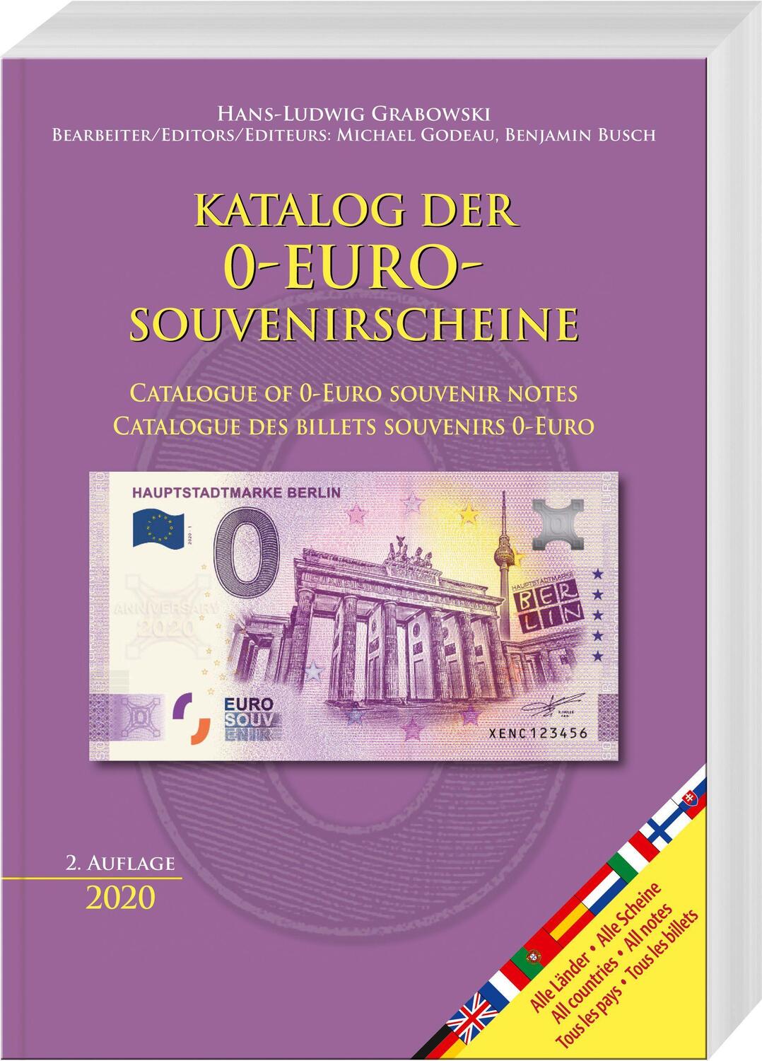Cover: 9783866461956 | Katalog der 0-Euro-Souvenirscheine | Hans-Ludwig Grabowski | Buch