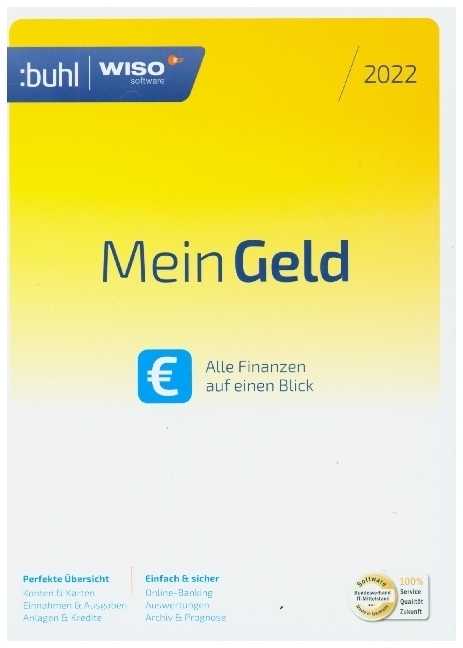 Cover: 4011282003463 | WISO Mein Geld 2022, CD-ROM | CD-ROM | 2021 | Buhl Data Service