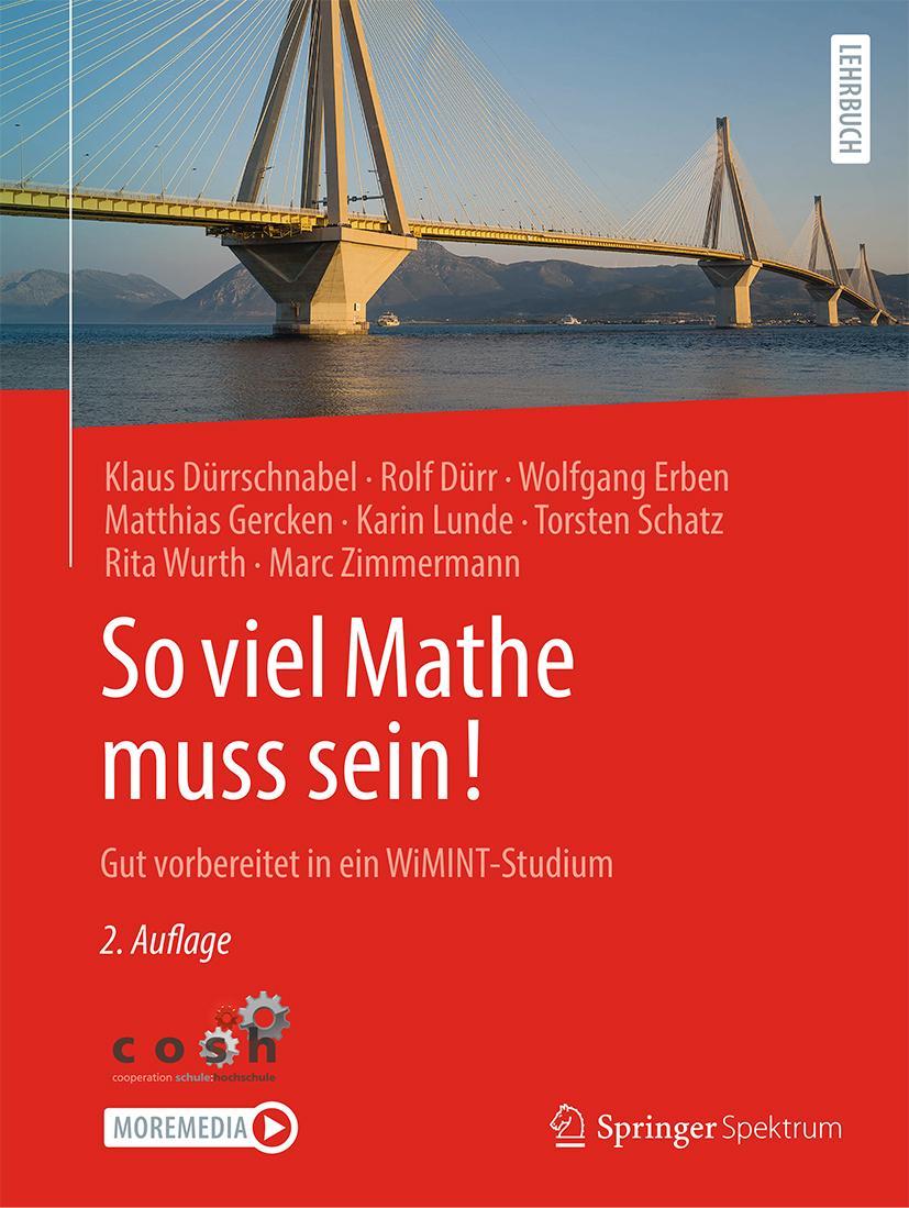 Cover: 9783662671931 | So viel Mathe muss sein! | Gut vorbereitet in ein WiMINT-Studium | xii