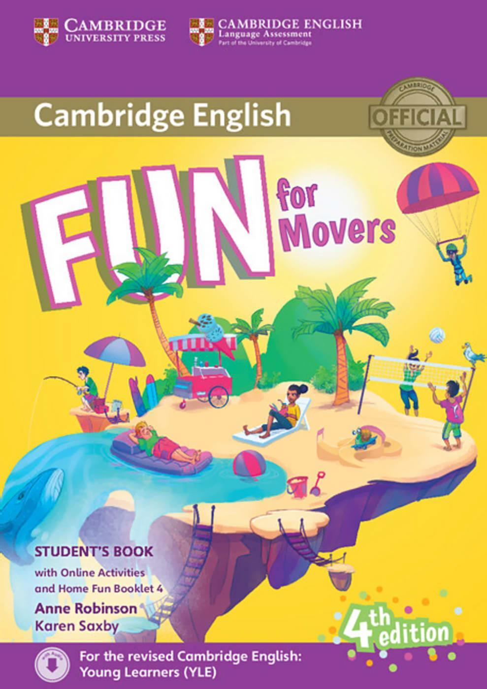 Cover: 9783125410312 | Fun for Movers. Student's Book with Home Fun Booklet and online...