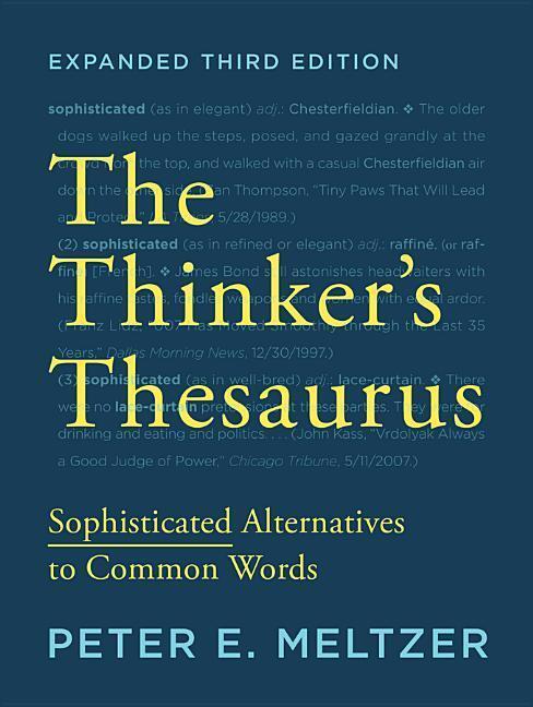 Cover: 9780393351255 | The Thinker's Thesaurus | Sophisticated Alternatives to Common Words
