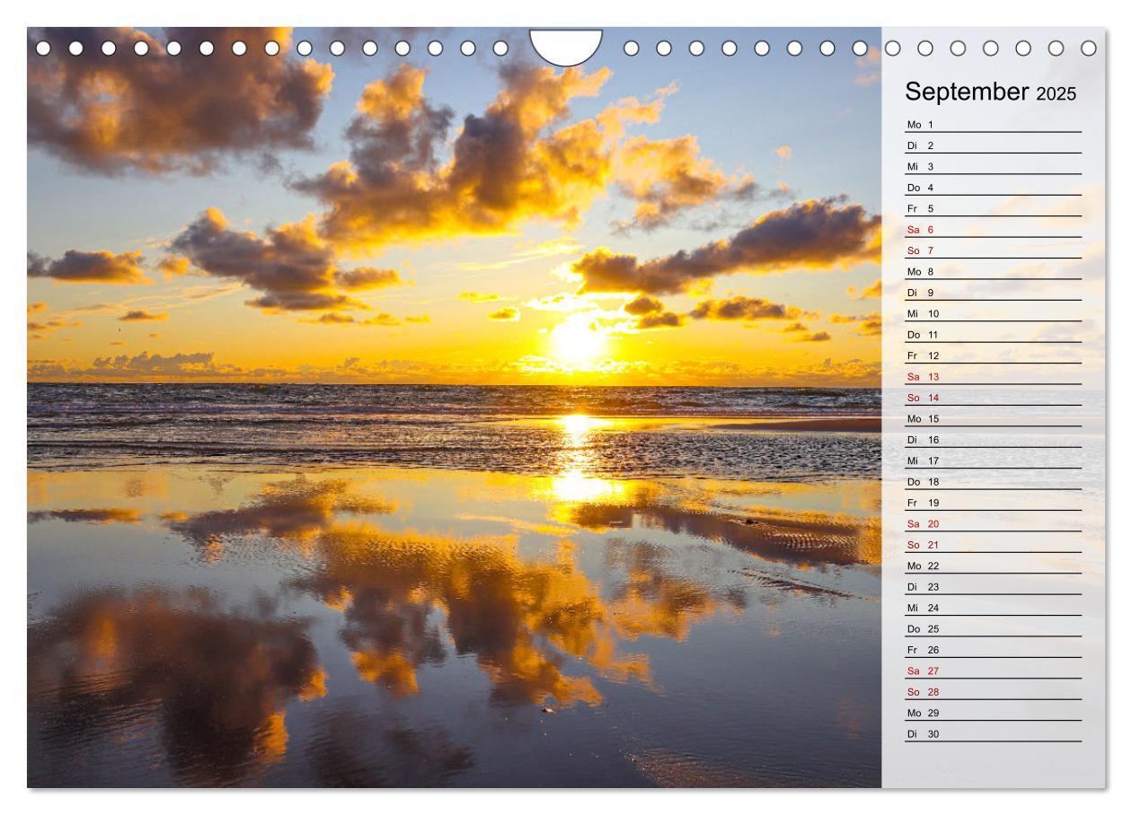 Bild: 9783383848353 | Sylt - Magie der Abendstunden (Wandkalender 2025 DIN A4 quer),...