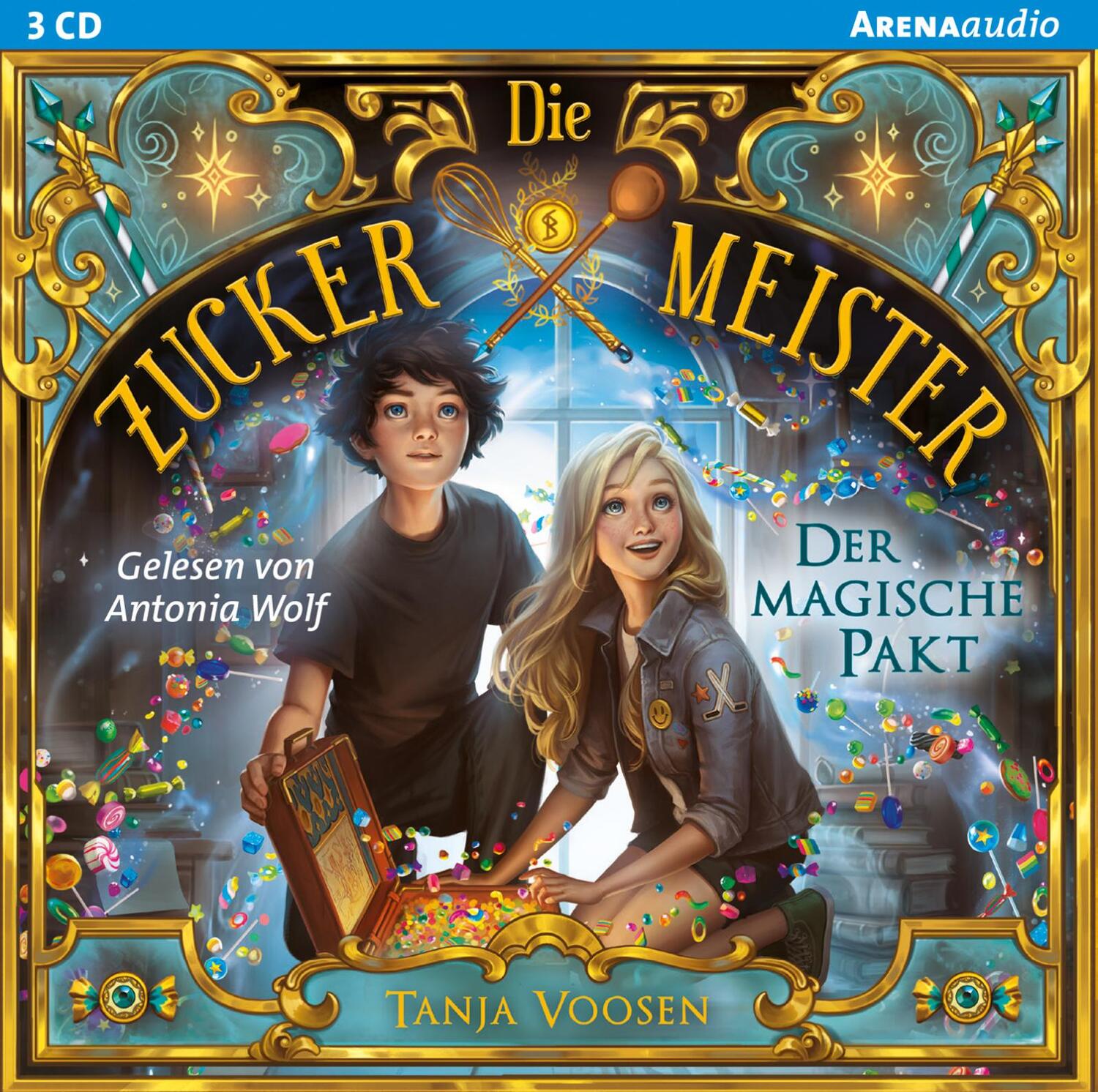 Cover: 9783401241371 | Die Zuckermeister (1). Der magische Pakt | Tanja Voosen | Audio-CD