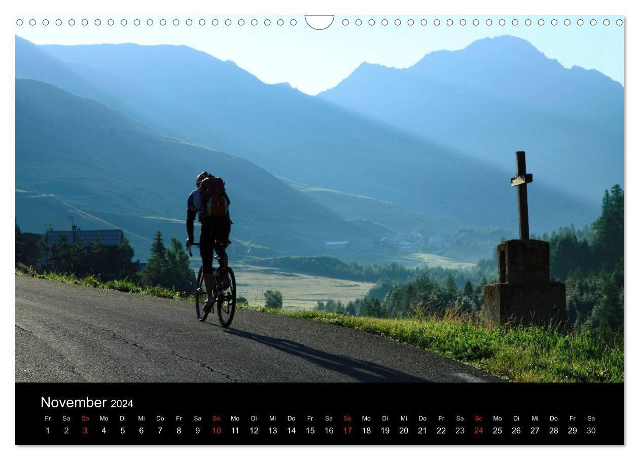 Bild: 9783675771130 | Alpenpässe auf dem Rennrad Vol. 2 (Wandkalender 2024 DIN A3 quer),...