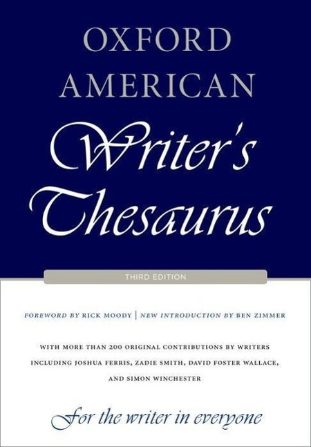 Cover: 9780199829927 | Oxford American Writer's Thesaurus | Christine Lindberg (u. a.) | Buch