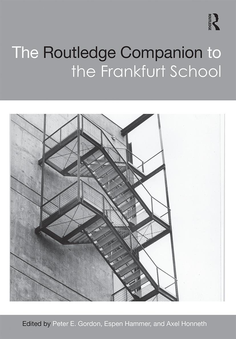 Cover: 9780367659714 | The Routledge Companion to the Frankfurt School | Taschenbuch | 2020