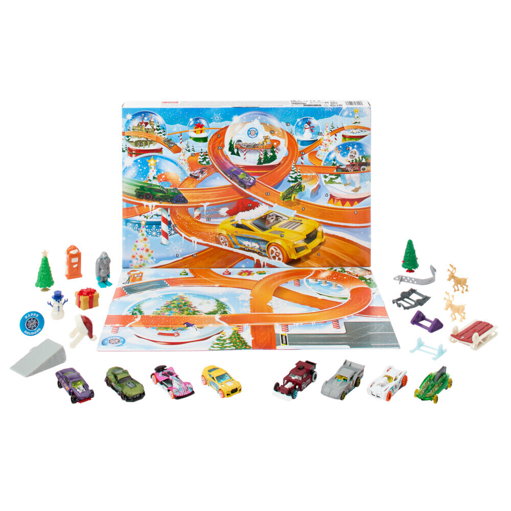 Bild: 194735189205 | Hot Wheels Adventskalender | Kalender | Karton | Deutsch | Mattel