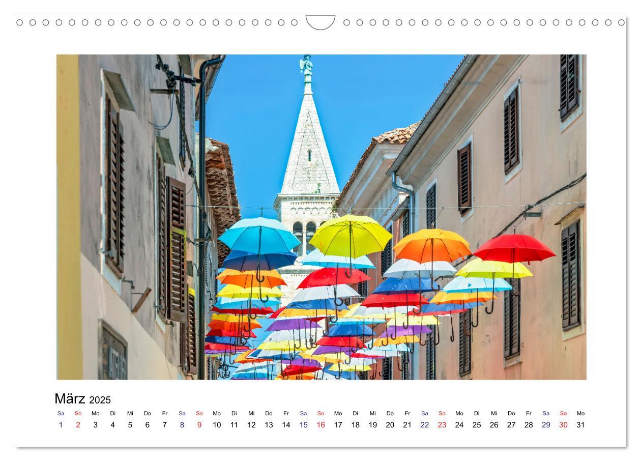 Bild: 9783435175826 | Istrien - Piran ¿ Novigrad ¿ Rovinj ¿ Pula (Wandkalender 2025 DIN...