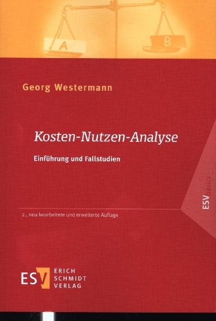 Cover: 9783503195022 | Kosten-Nutzen-Analyse | Einführung und Fallstudien | Georg Westermann