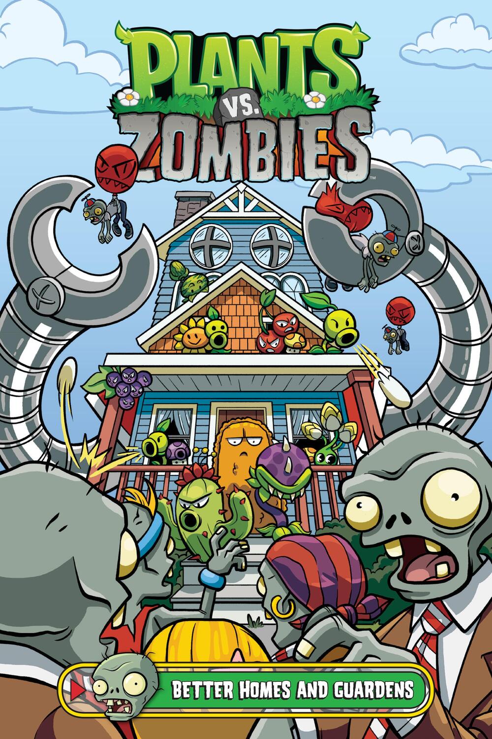 Cover: 9781506713052 | Plants vs. Zombies Volume 15: Better Homes and Guardens | Paul Tobin