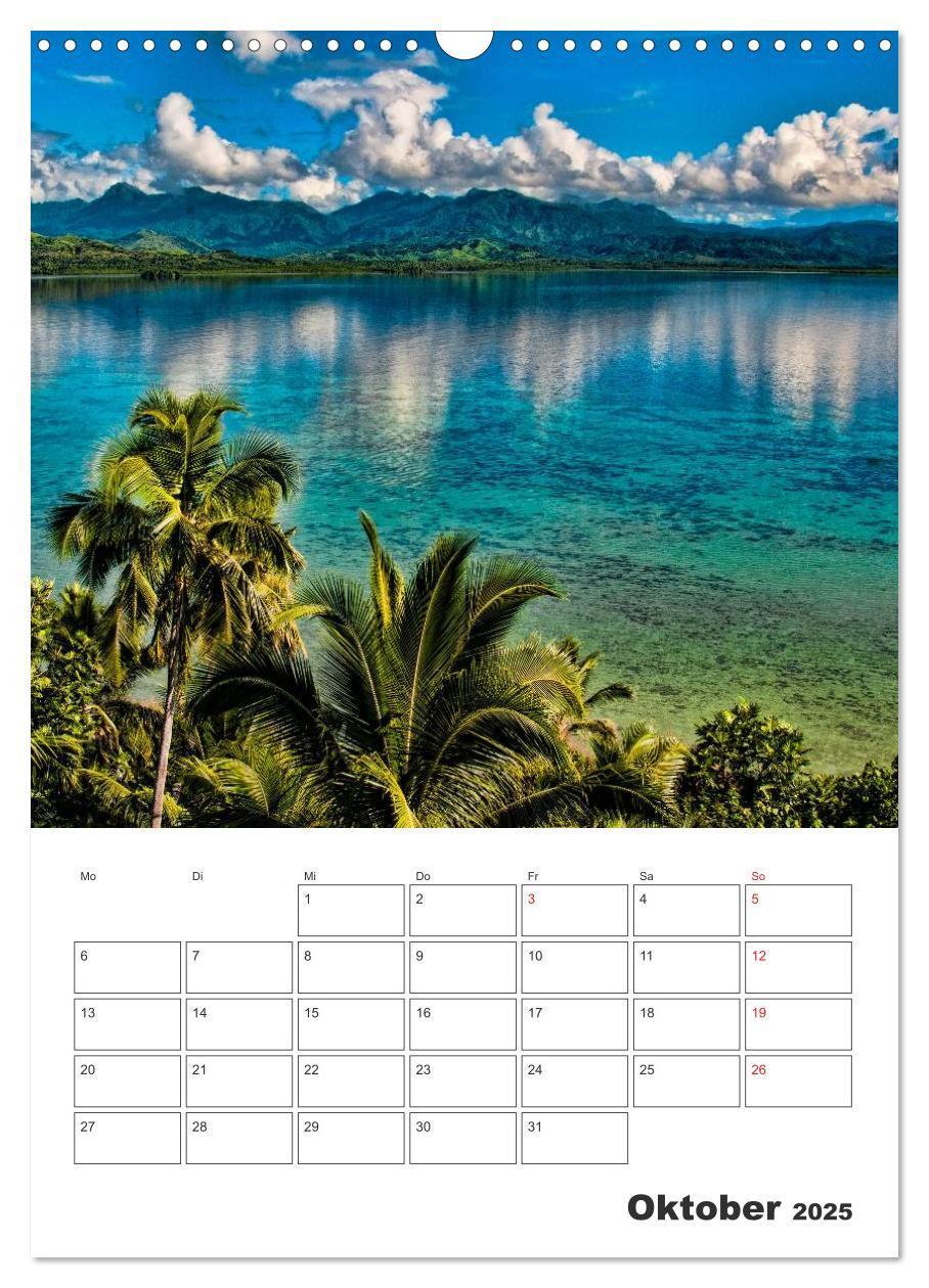 Bild: 9783457073216 | Inselparadiese im Südpazifik (Wandkalender 2025 DIN A3 hoch),...