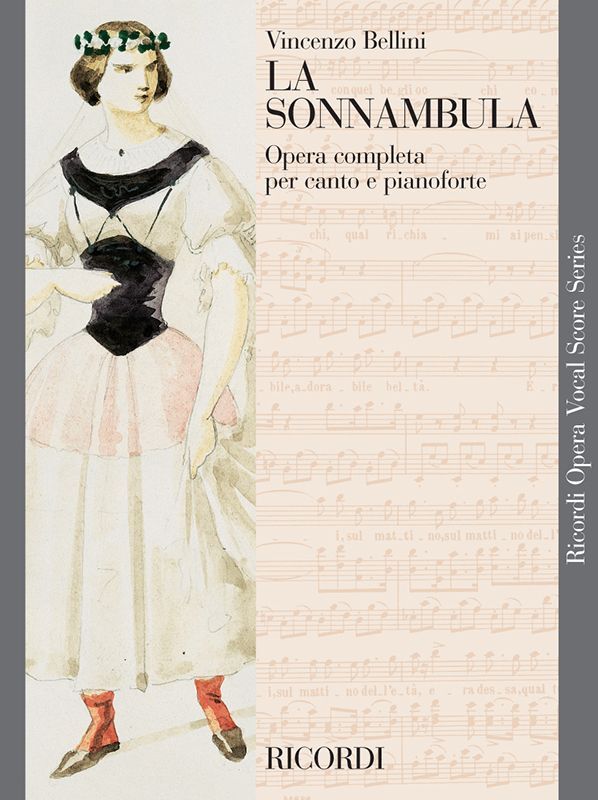 Cover: 9790040416862 | La Sonnambula - Opera Vocal Score | Vincenzo Bellini | Klavierauszug